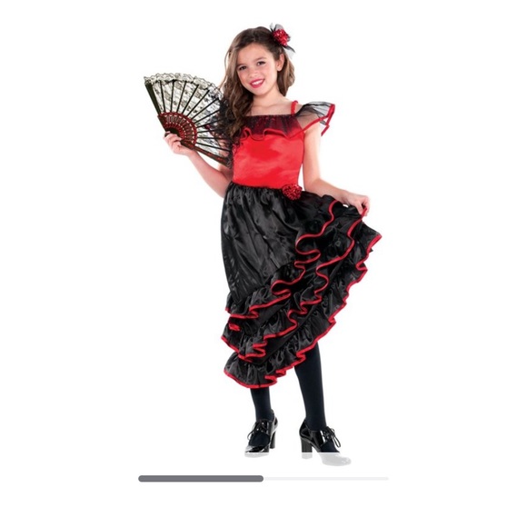 Flamenco dancer costume - Picture 1 of 9